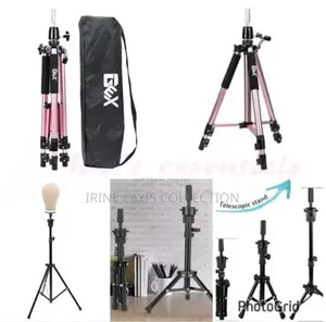Adjustable Wig Display Stands