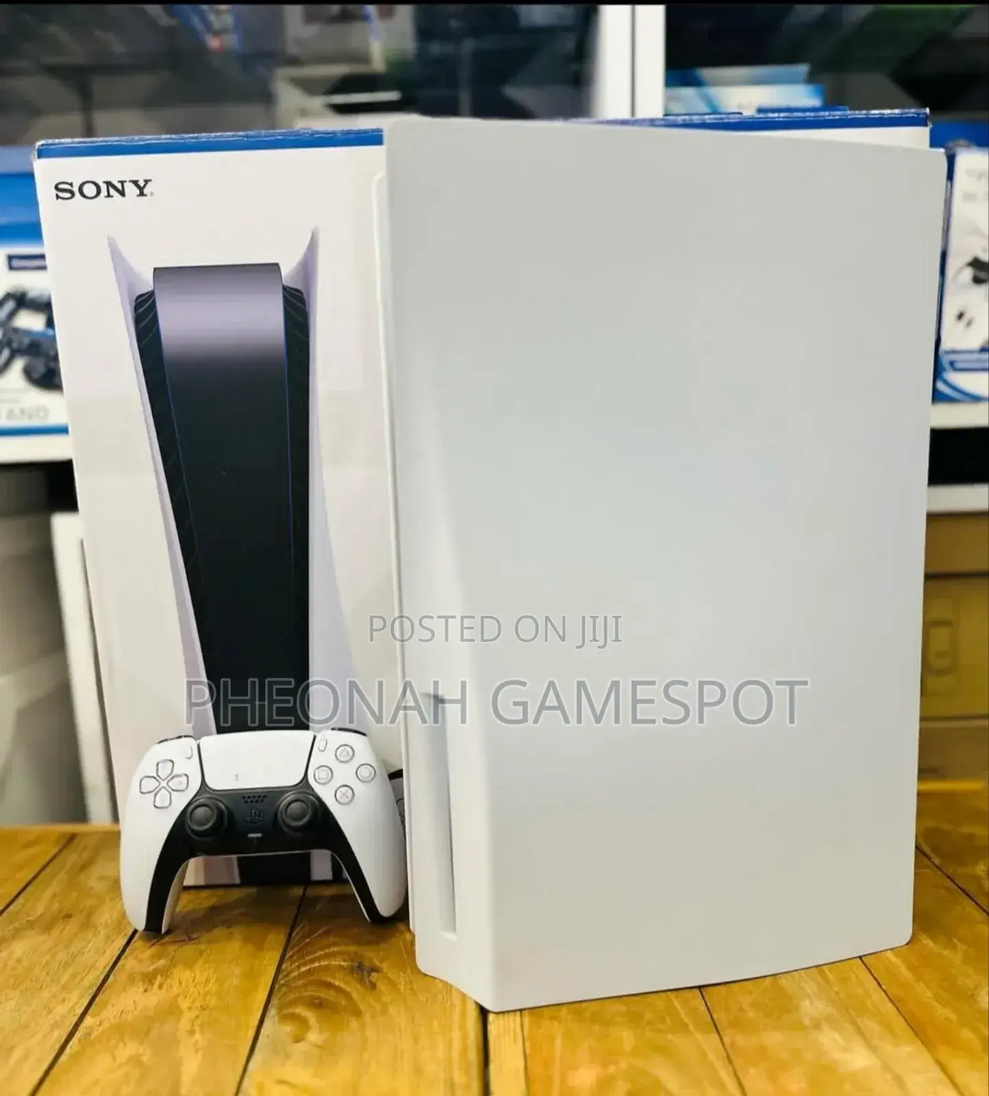 Playstation 5 Standard. 3 Digital Games and 1 Controller
