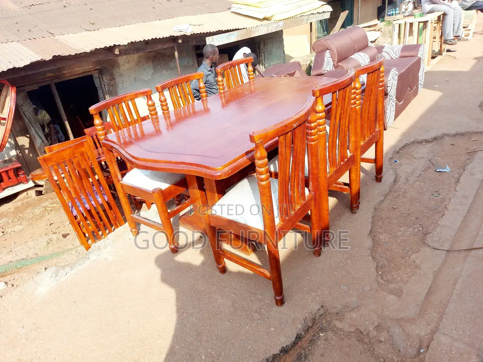 Good Looking Six Seaters Dining Set