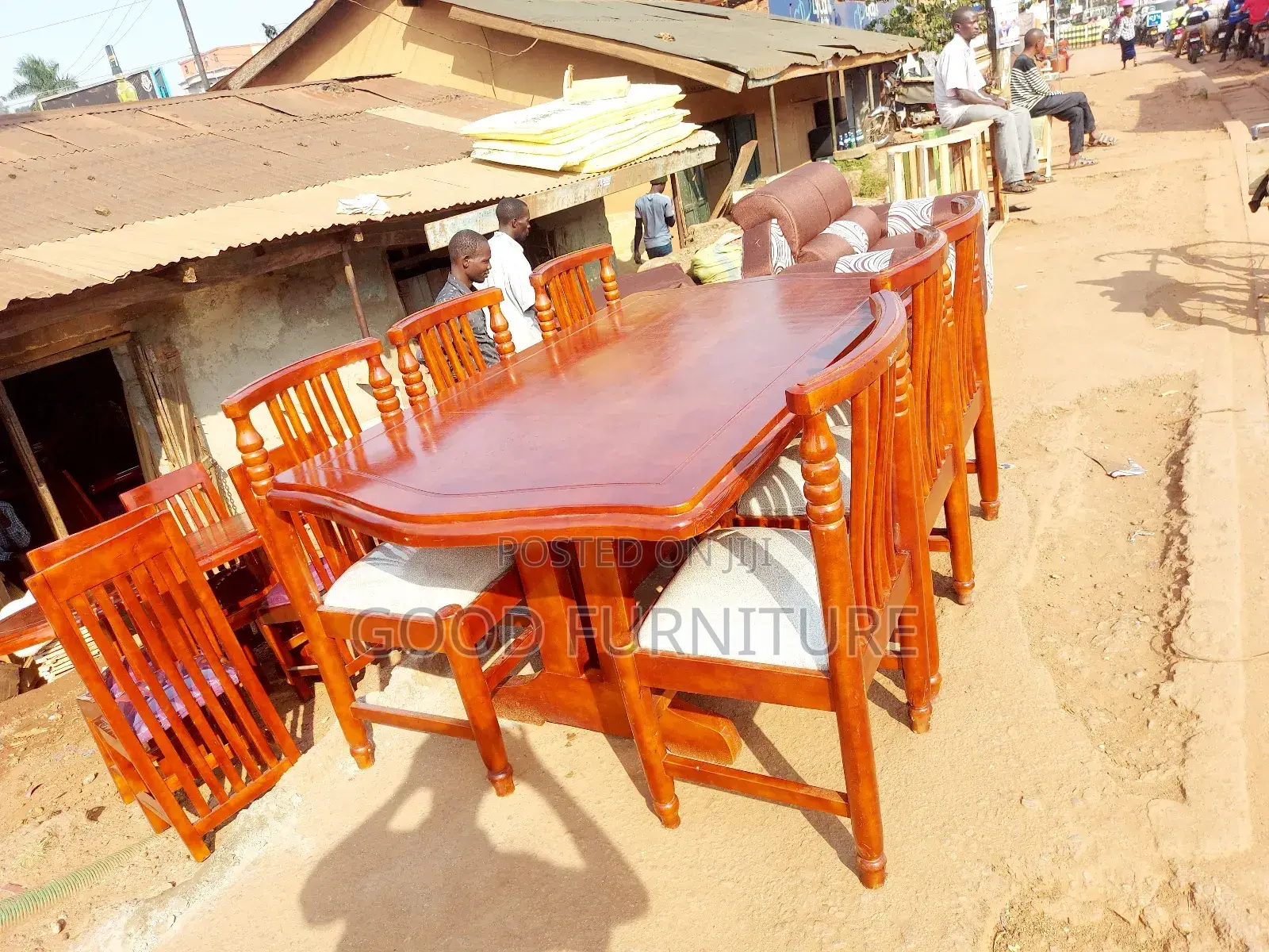 Good Looking Six Seaters Dining Set