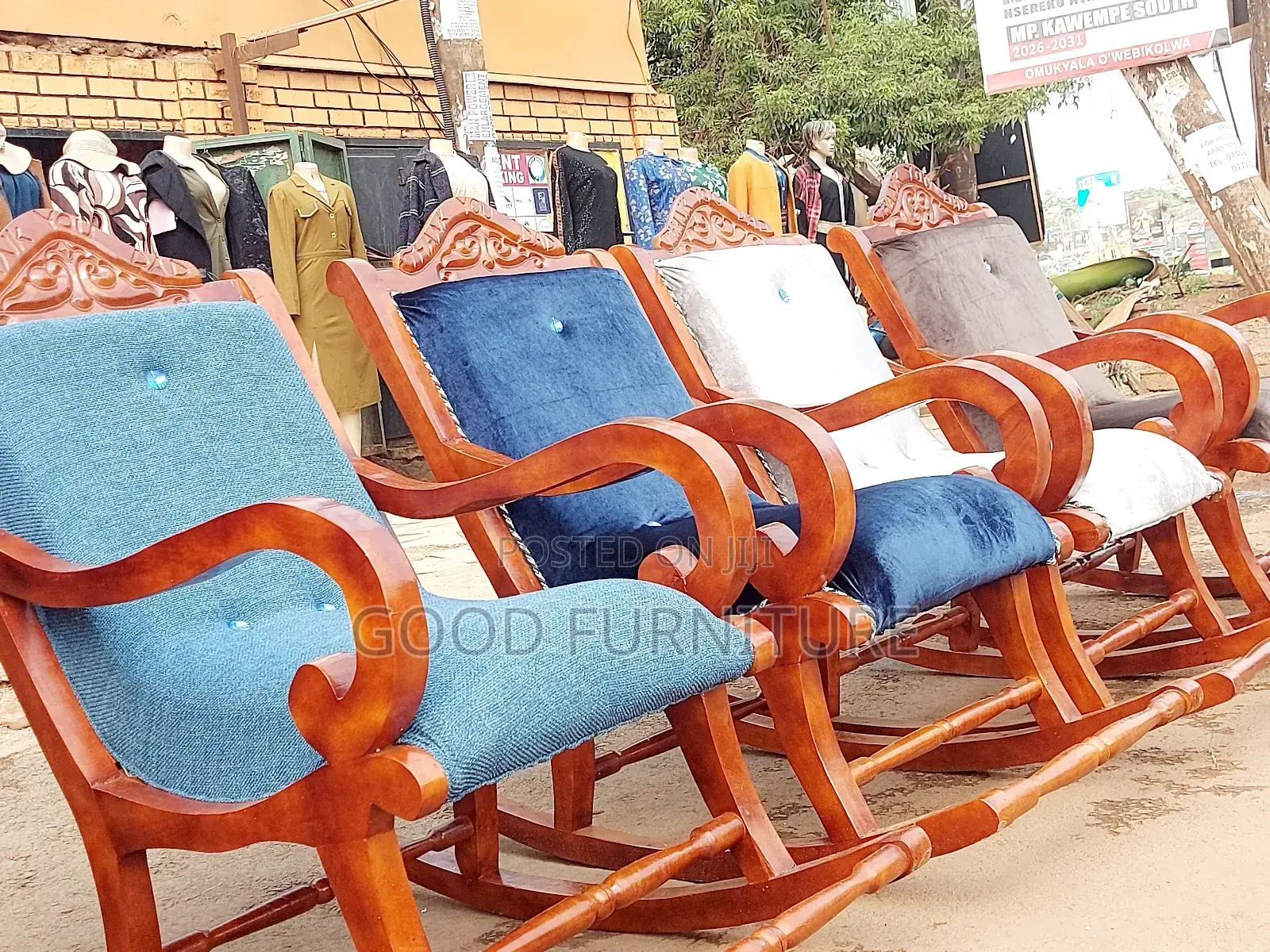 Elegant Rocking Chairs / Entebbe Ya Tatta