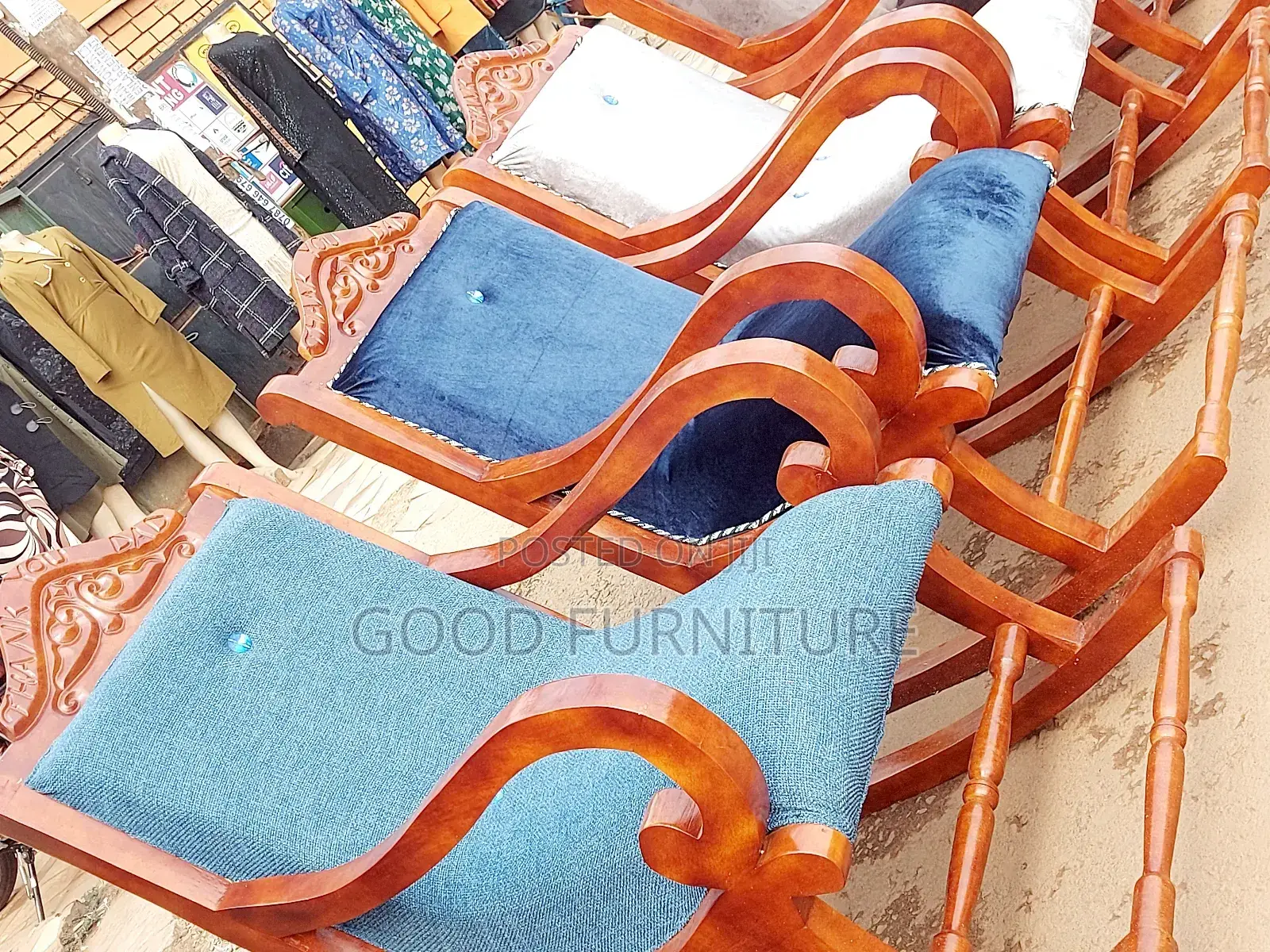 Elegant Rocking Chairs / Entebbe Ya Tatta
