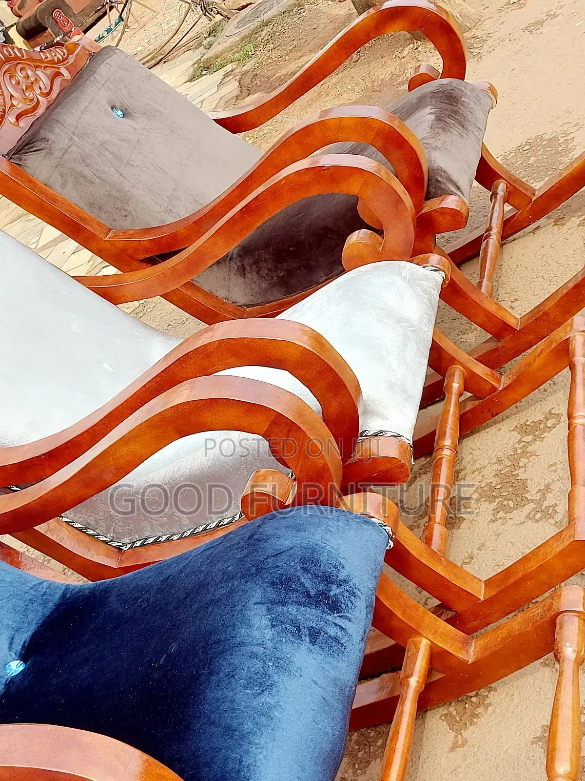 Elegant Rocking Chairs / Entebbe Ya Tatta