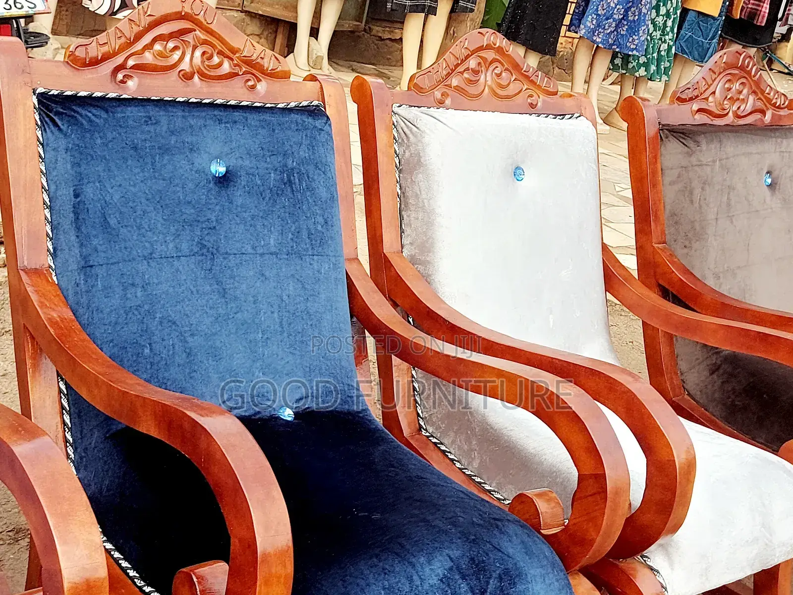 Elegant Rocking Chairs / Entebbe Ya Tatta