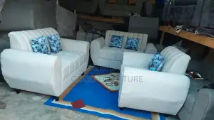 Elegant Comfortable Five Seaters Sofas Set