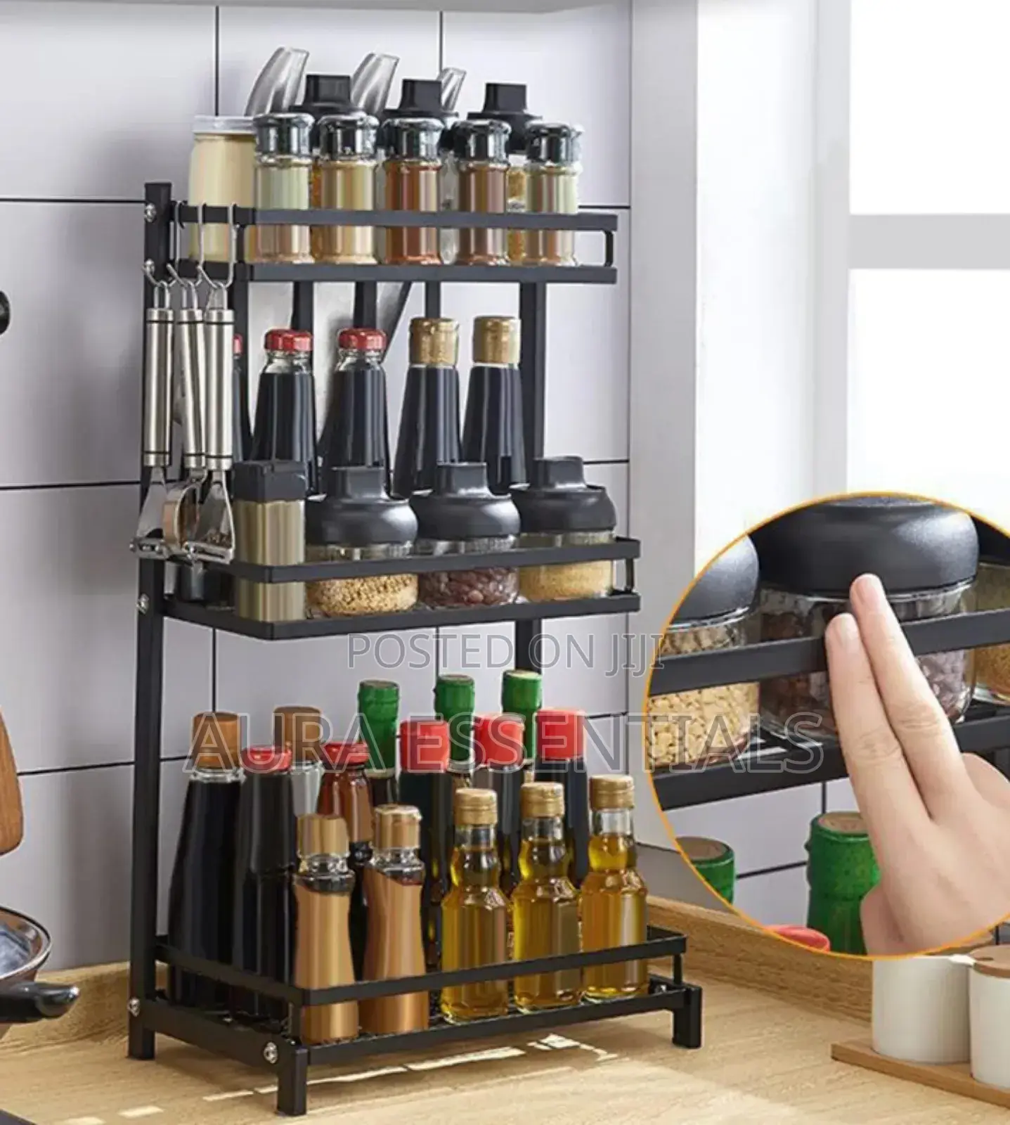 Multifunctional Spice Rack or Countertop Organizer