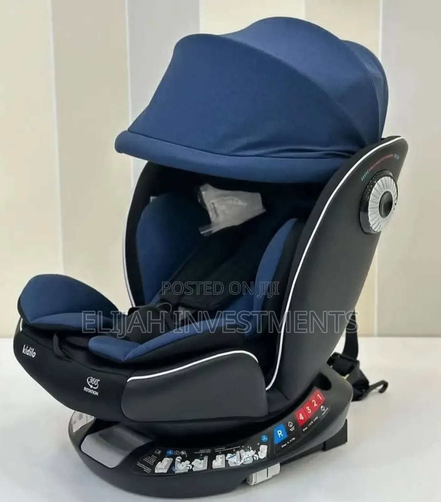 Kidilo 360 Degrees Isofix Car Seat