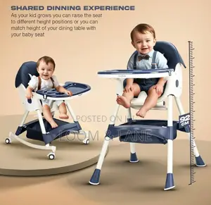 High Portable Foldable Feeding Chair for Babies and Toddlers