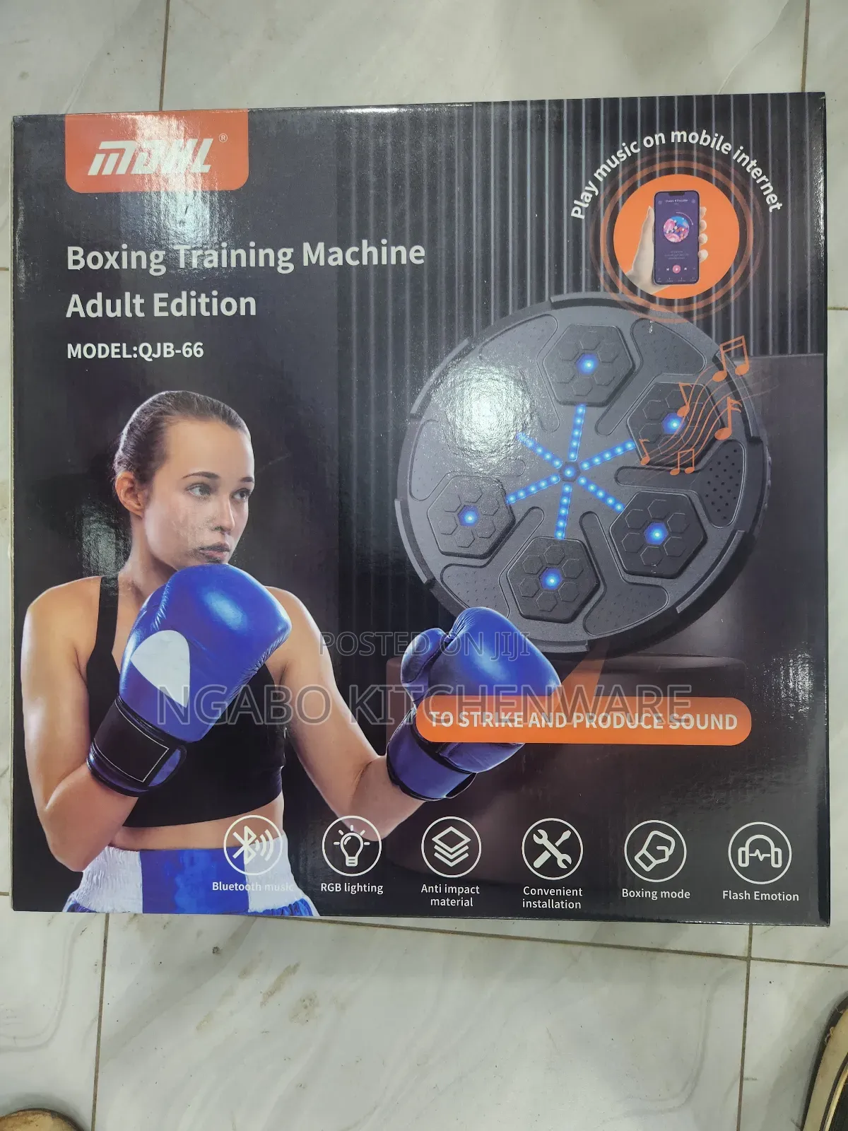Boxing Machine or Wall Mounted Music and Boxing Machine