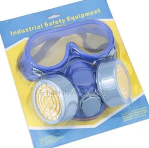 Anti Dust Protect Industrial Mask With Air Filters/ Goggles