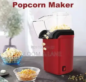 Hot Air Popcorn Popper No Oil