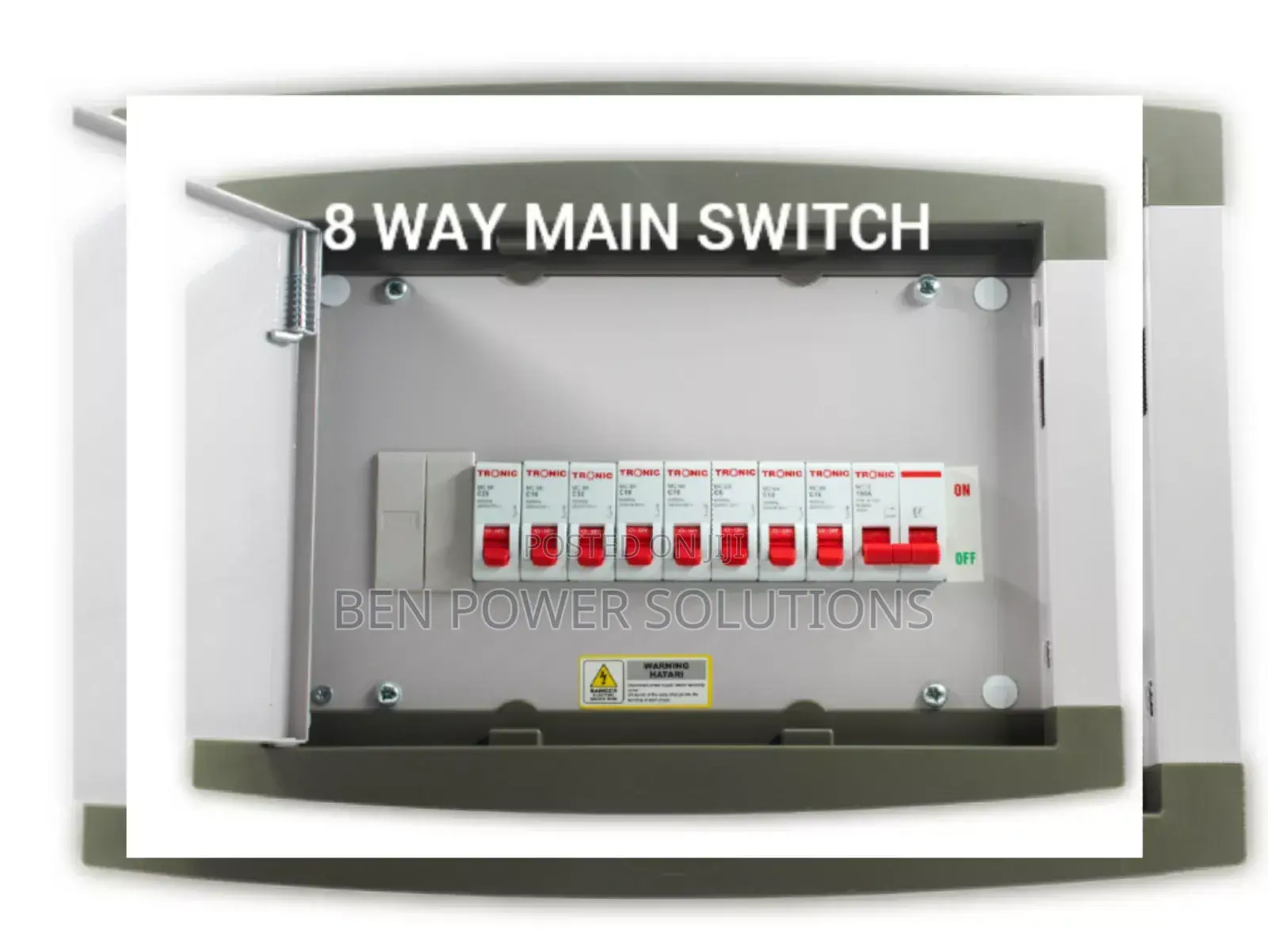 8 Way Main Switch