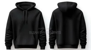 Black Unisex Hoodie Jumper Good Quality