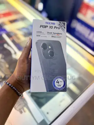 New Tecno Pop 10 128 GB Black