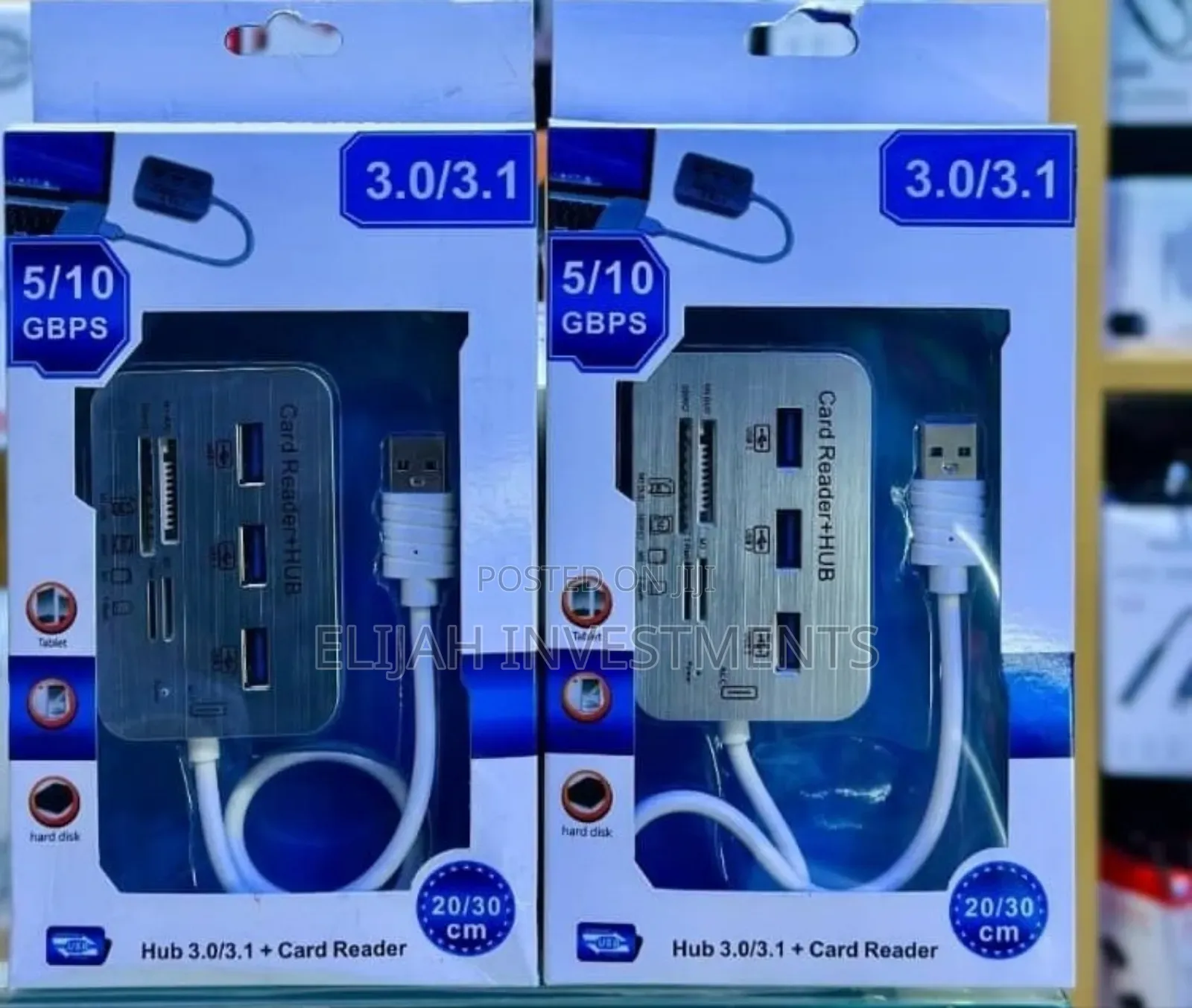 Card Reader + Hub 3.0 for Pc Laptops