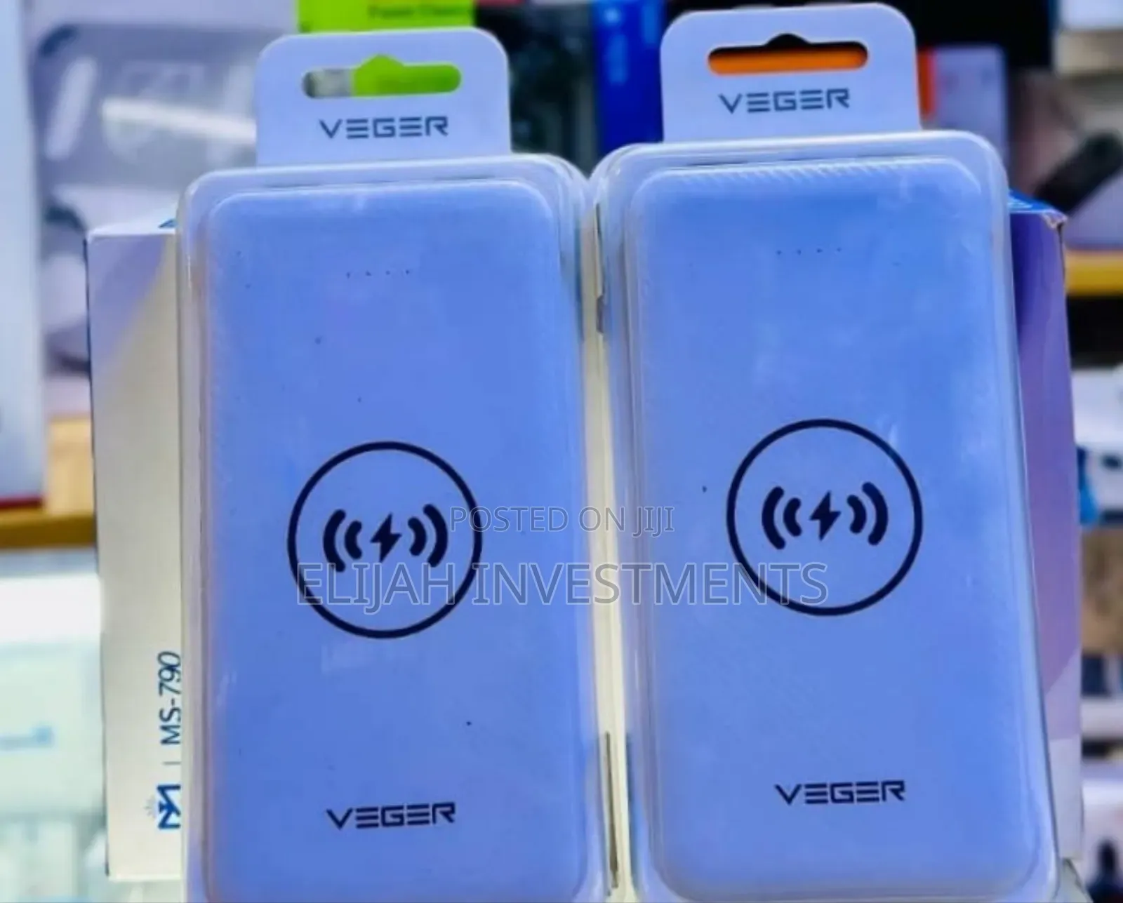 Veger Vp-1027w Wireless Charger Power Bank.