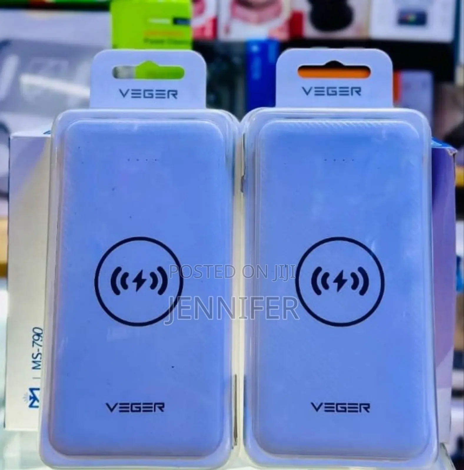 Veger Vp-1027w Wireless Charger Power Bank.