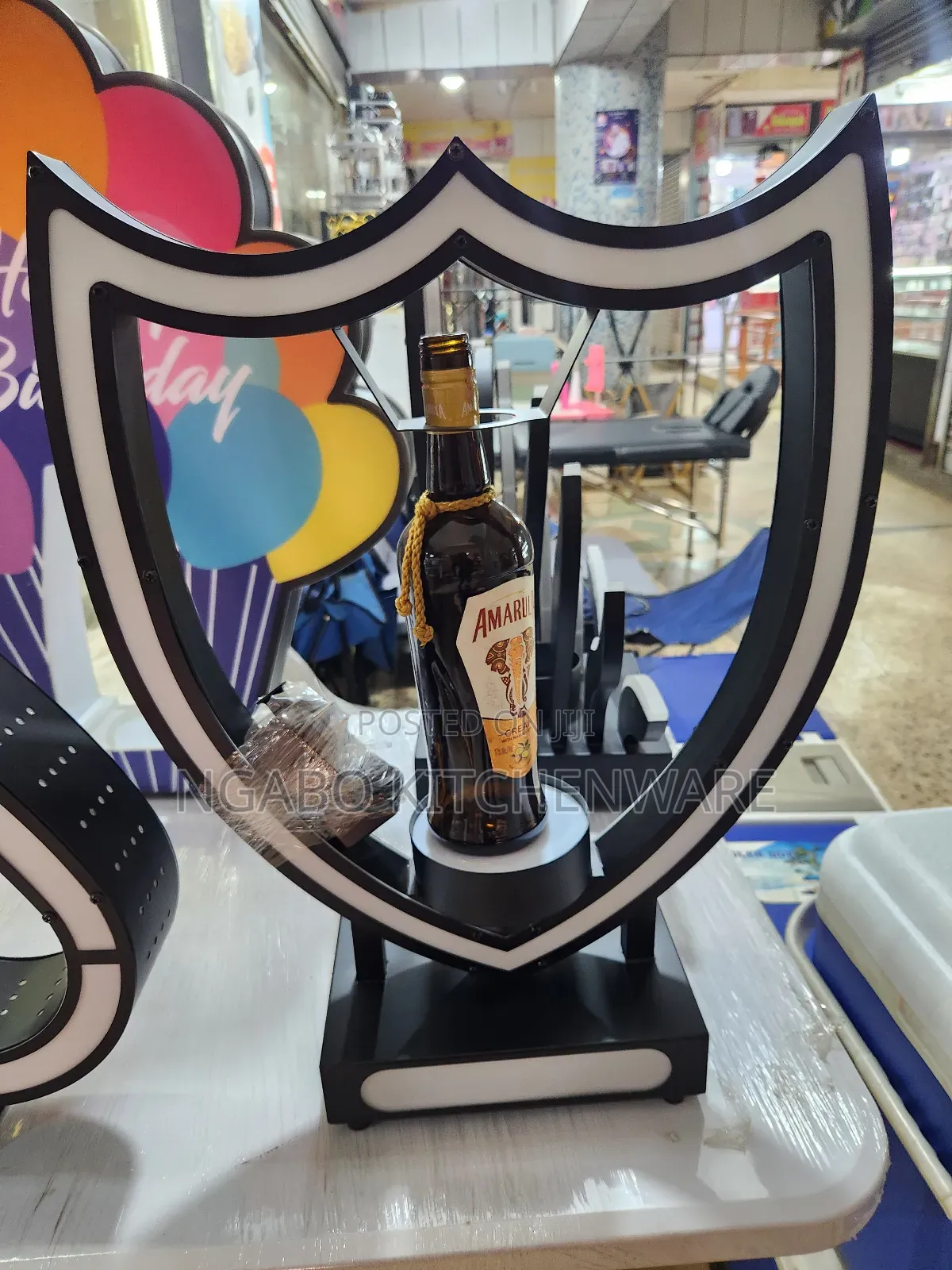 Bar Bottle Holder or Decorating Stand