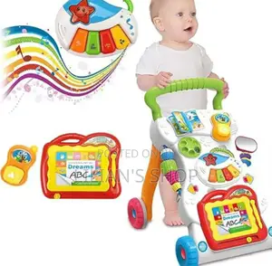 Baby Sit-to-Stand Learning Music Walker