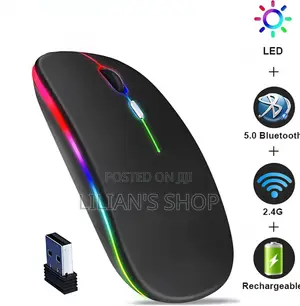 Bluetooth Wireless Slim Silent Click Mouse