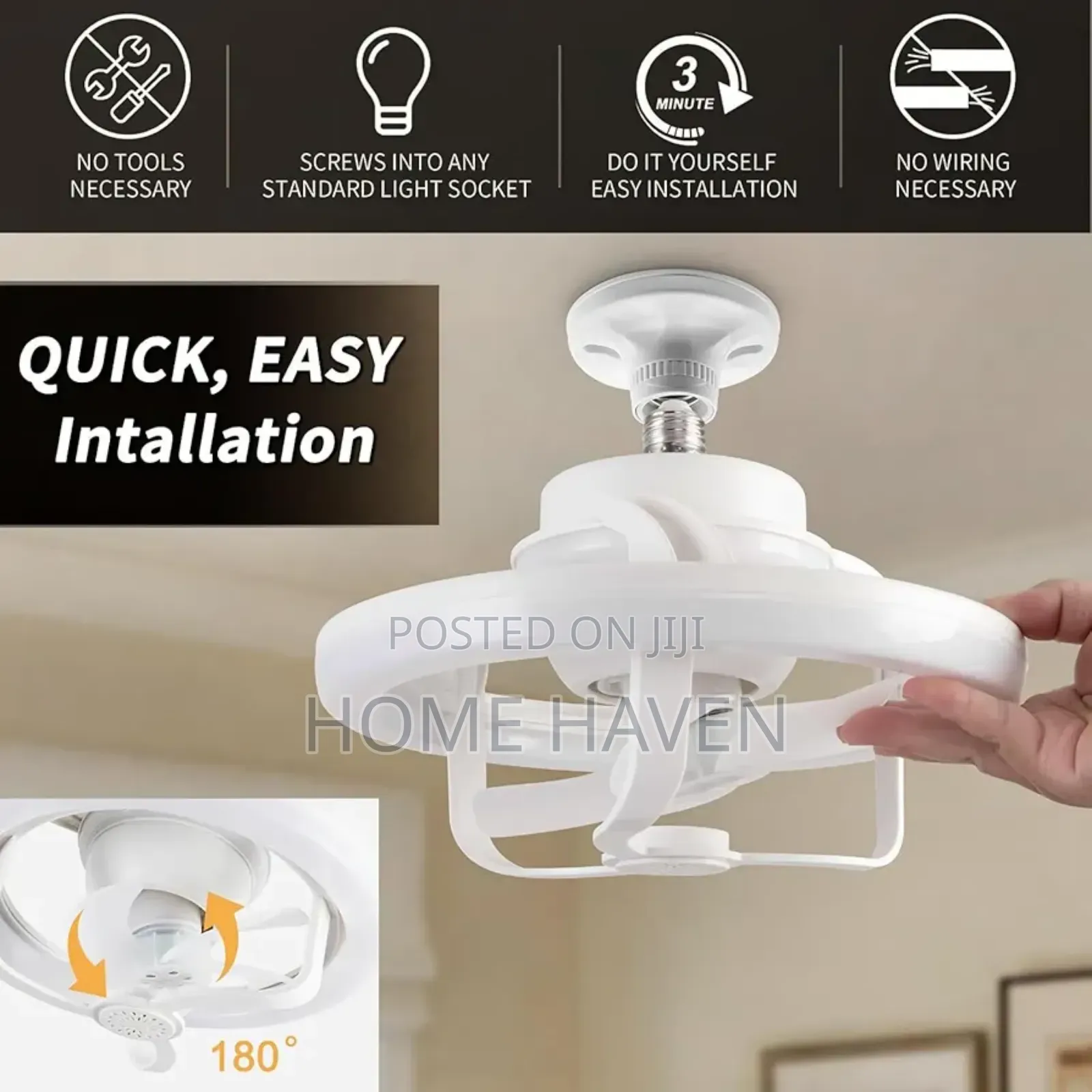 Multi-Color Led Ceiling Fan Bulb