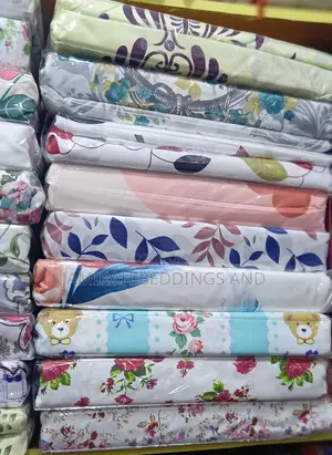 Cotton 4 Piece Bed Sheet 4*6,5*6and 6*6