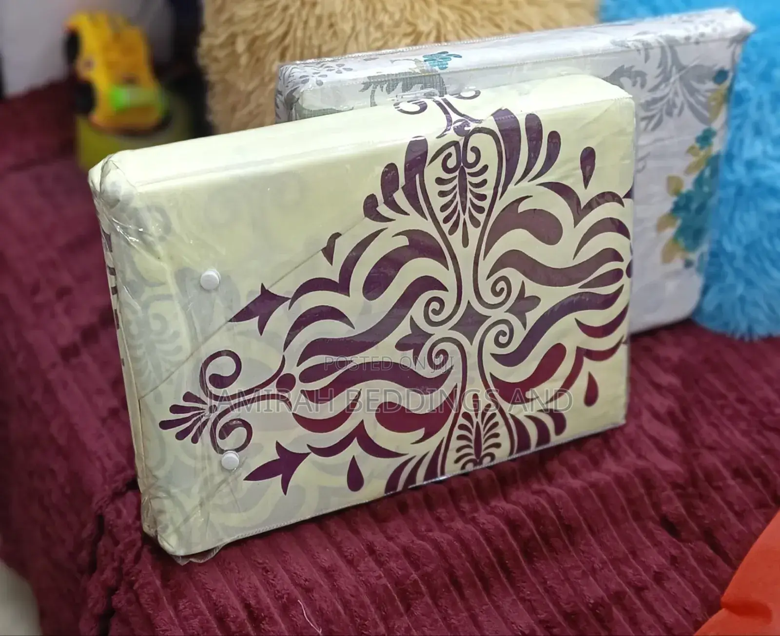 Cotton 4 Piece Bed Sheet 4*6,5*6and 6*6