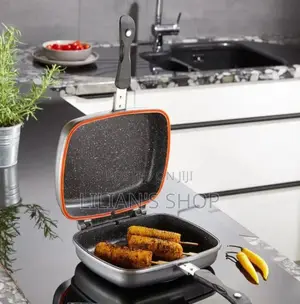 Dessini Aluminum Two-Sided Double Grill Non