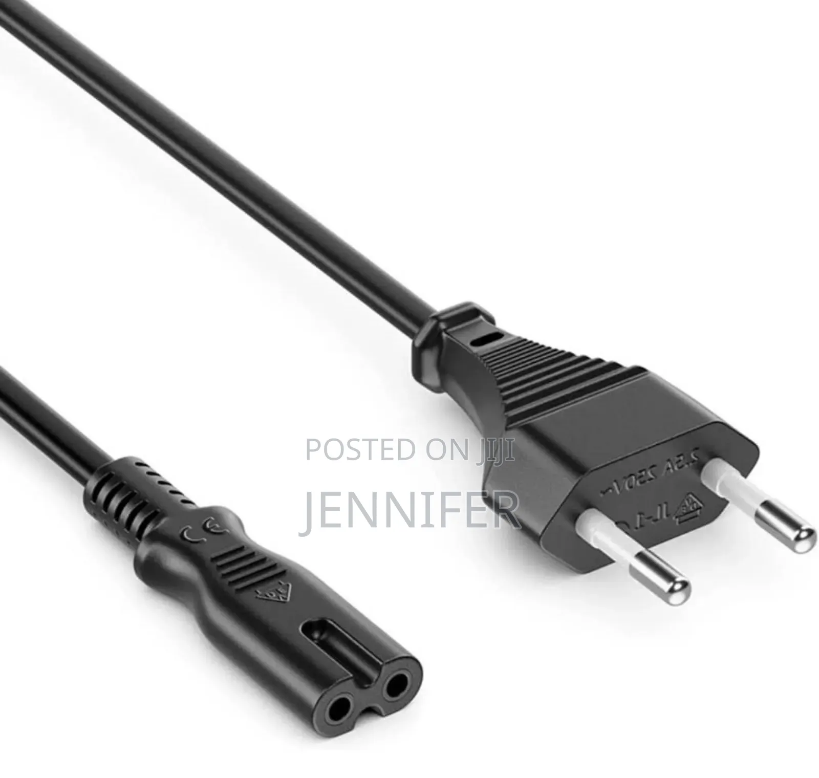 2 Poles European Universal Cable Plug