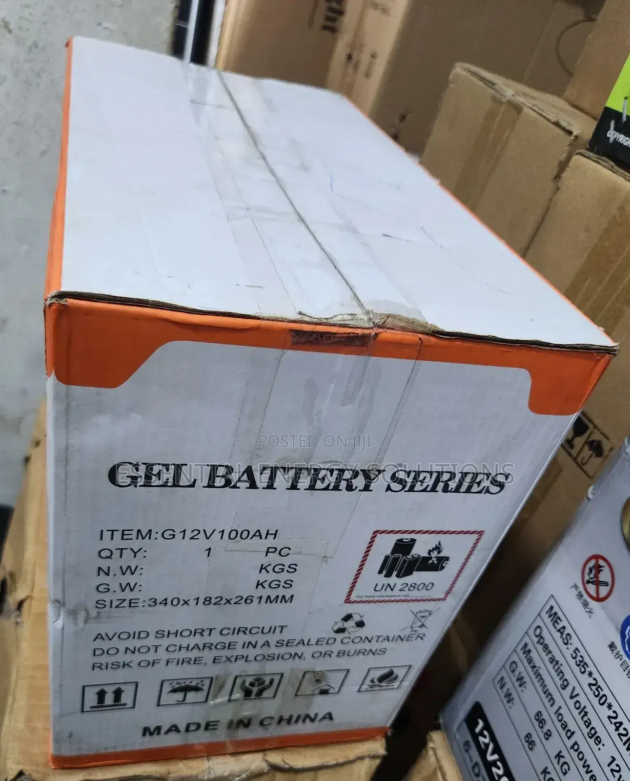 100ah 12v Felicity Solar Battery