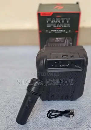 Kbroad Party Speaker With Wireless Microphone