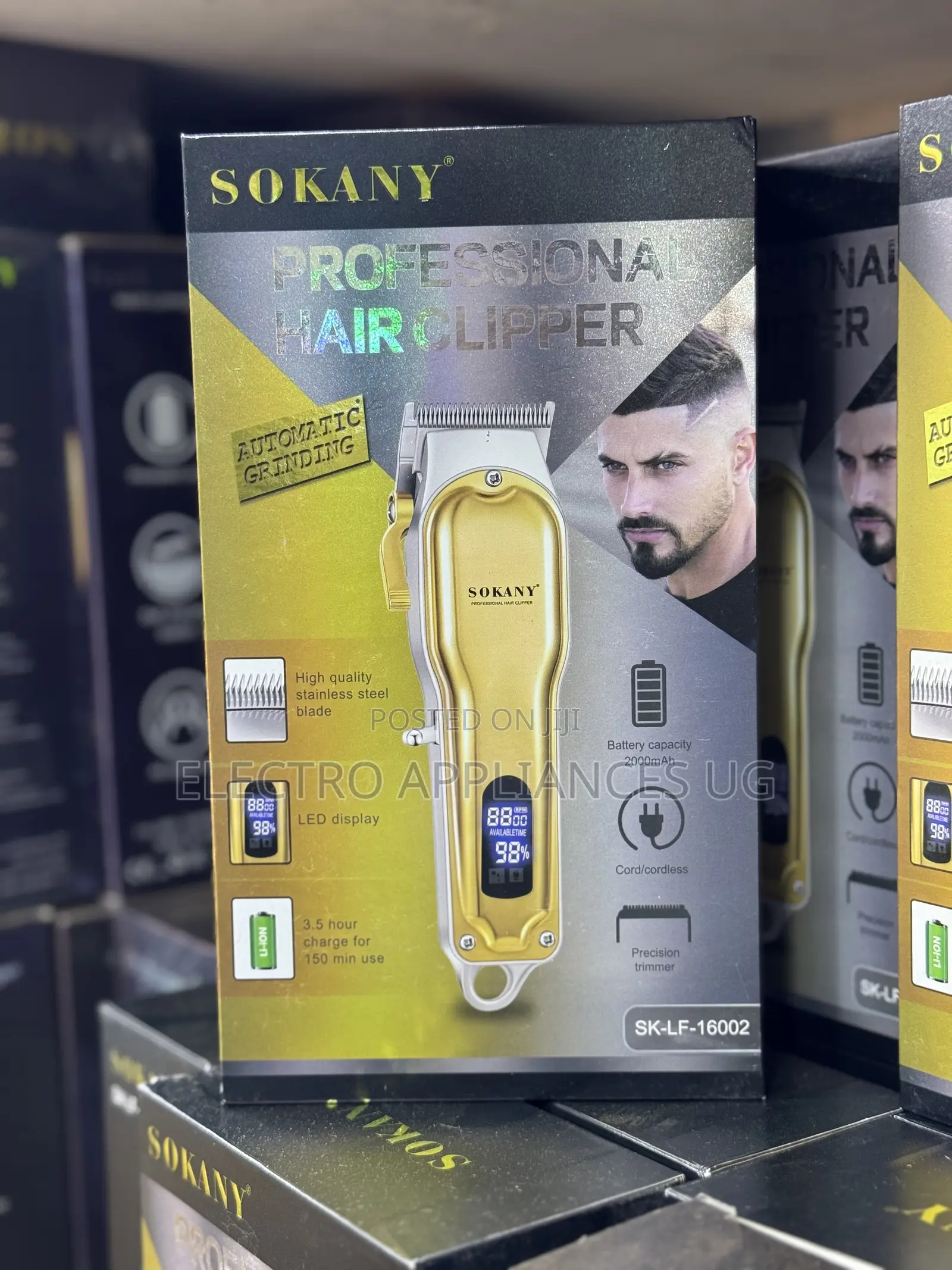Sokany Professional Hair Clipper, Sk-Lf 16002