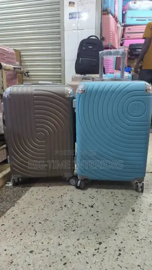 Medium Plastic Travel Bags/ Suitcases