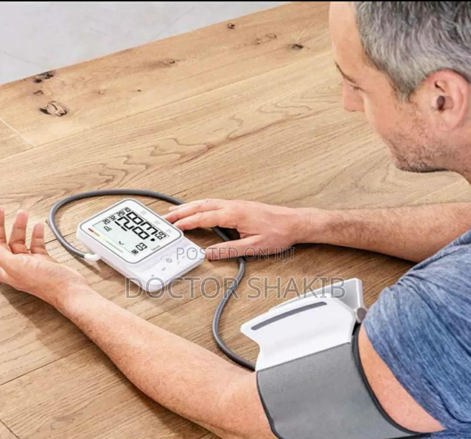 New Automatic Digital Blood Pressure Monitor, White