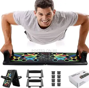 Foldable Push Up Board With Handles for Complete Body Workou