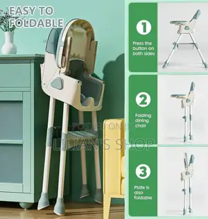 High Portable Foldable Feeding Chair for Babies and Toddlers