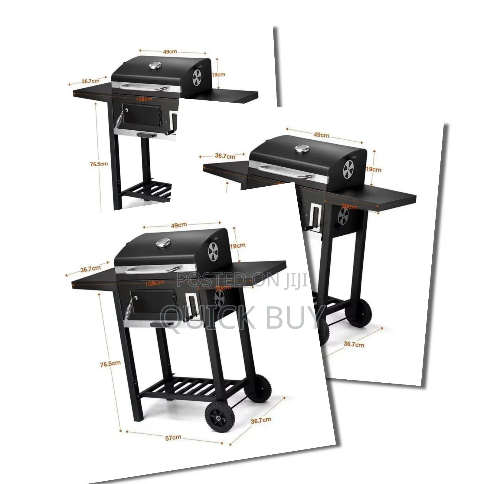 New Black Coloured Affordable Grill