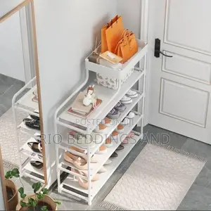 Luxury Shoe Rack Available, White and Black