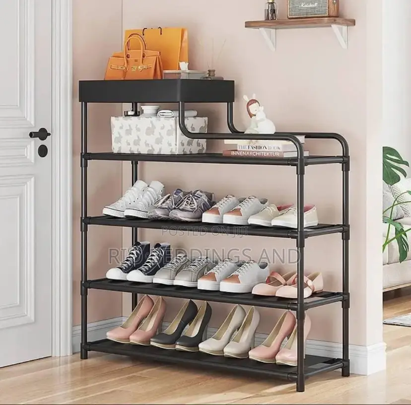 Luxury Shoe Rack Available, White and Black