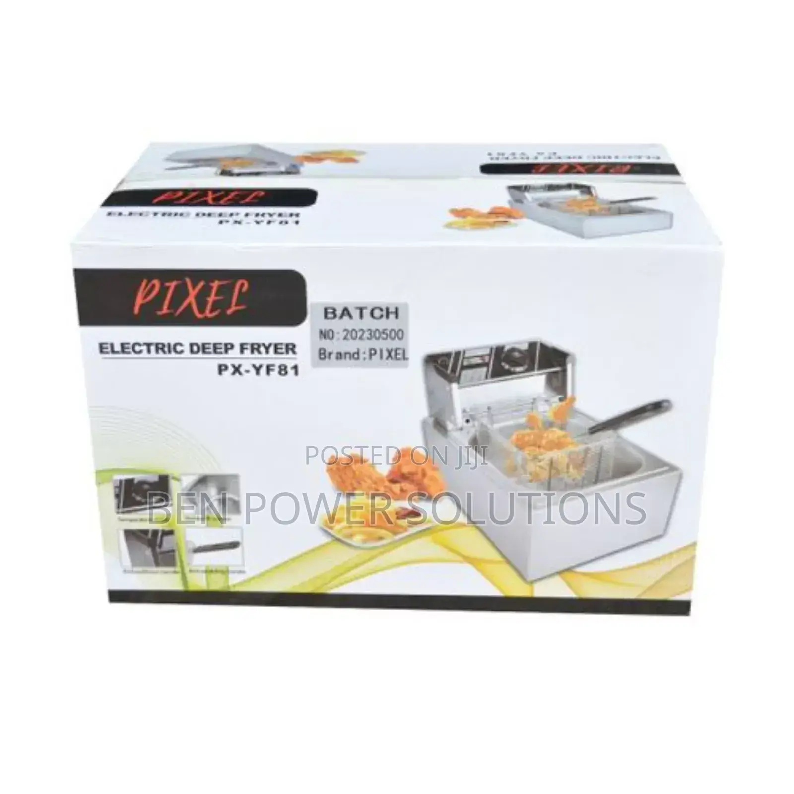 6l Pixer Electric Deep Fryer