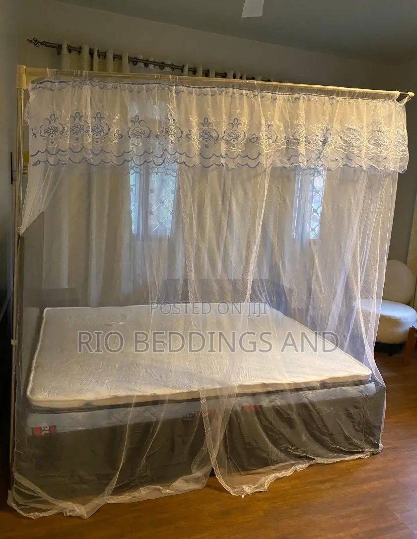Two Stand Adjustable Mosquito Net 5x6 and 6x6