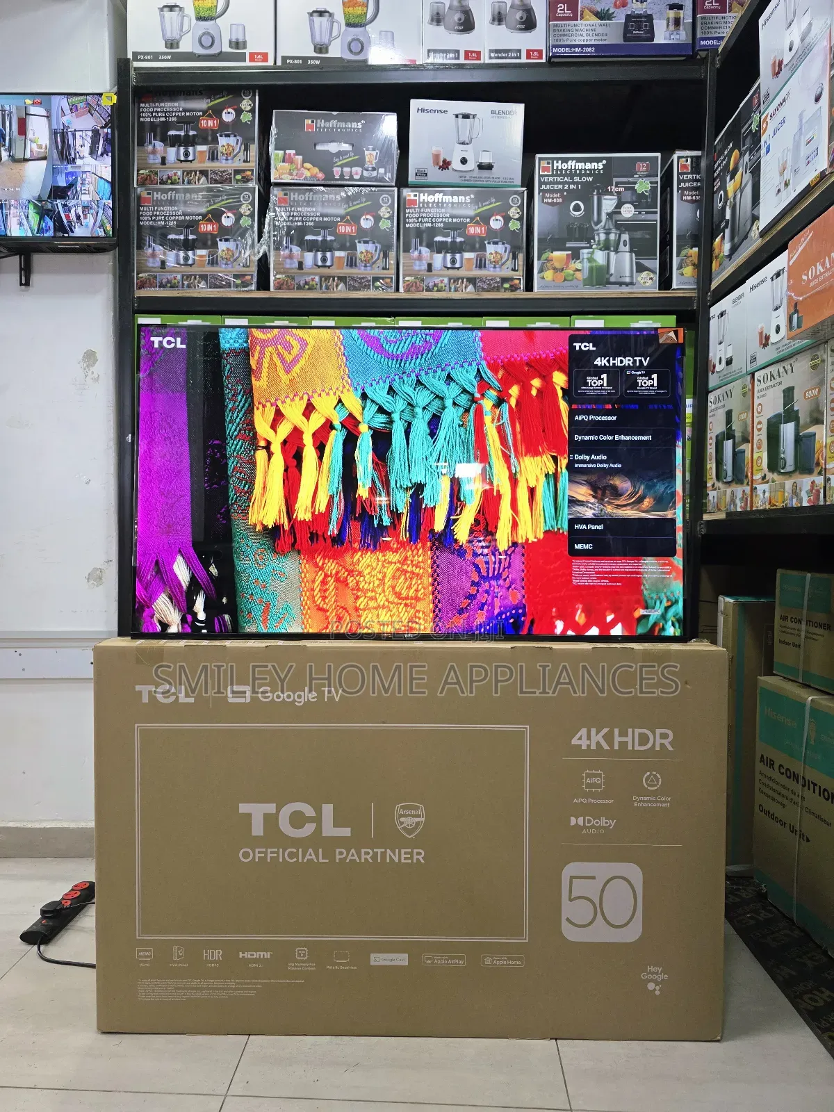 TCL 4khdr Google Android Pro 50inches Tv at 20% Discount Sale