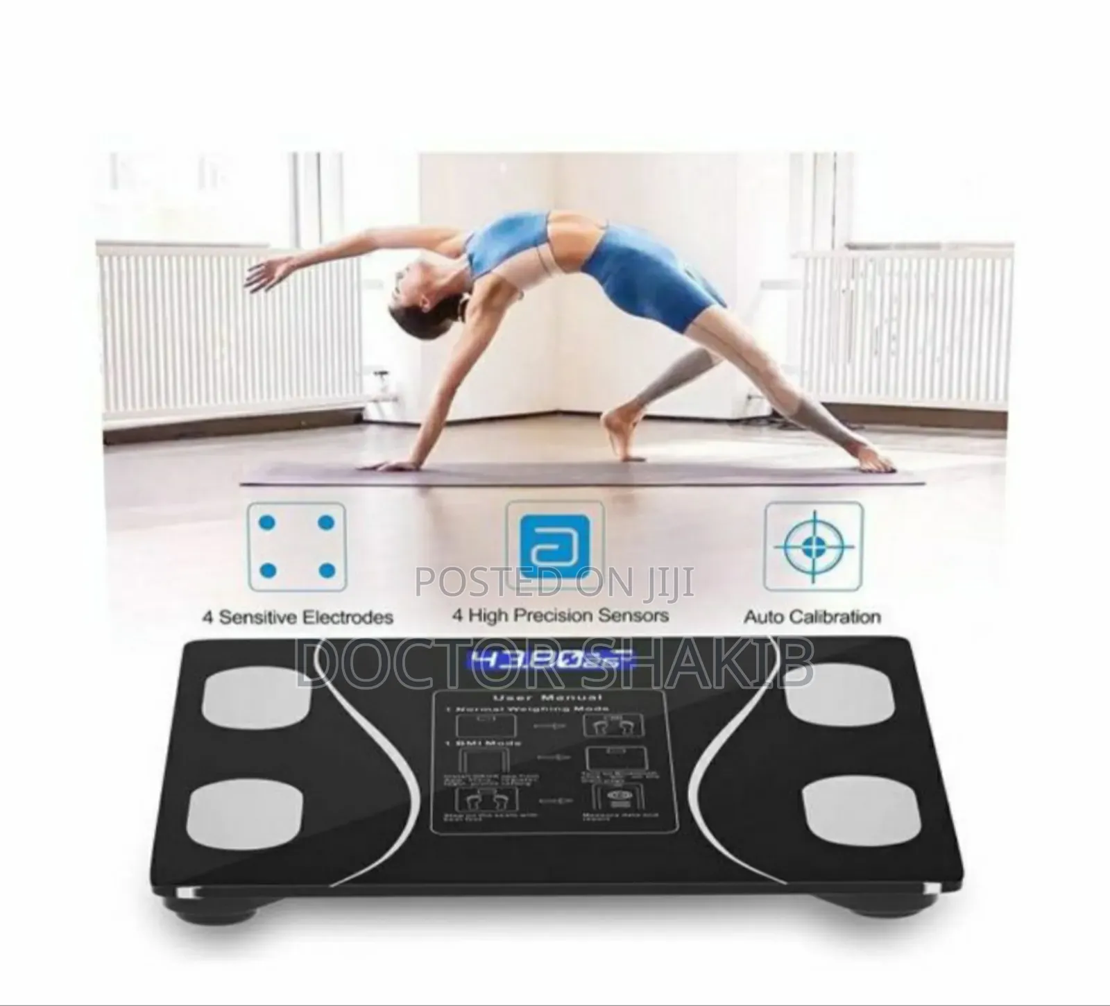 New Body Weight and Fat, Body Weighing Monitor Scale