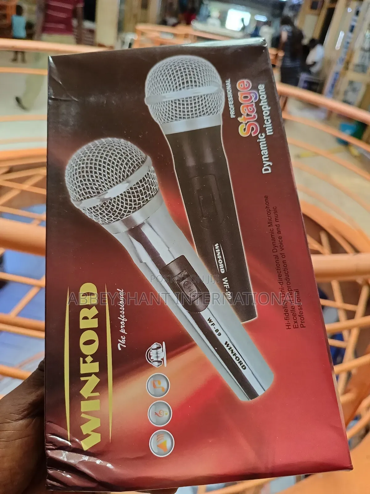 Winford Microphone Professional Microphone Dynamic Microphon