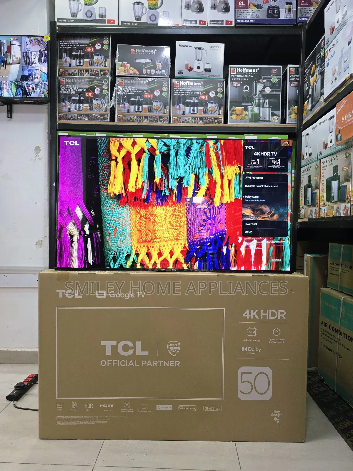 4khdr TCL 50inches Google Android Pro Smart Tv at 20%Discount