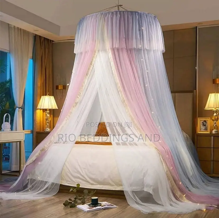 Two Sides Round Mosquito Net King Size