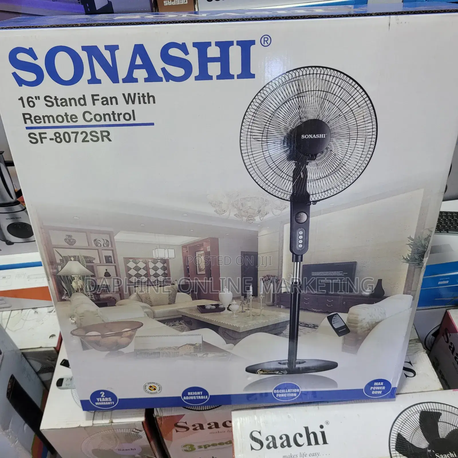 Sonashi Stand Fan, 16inch Sonashi Stand Fan