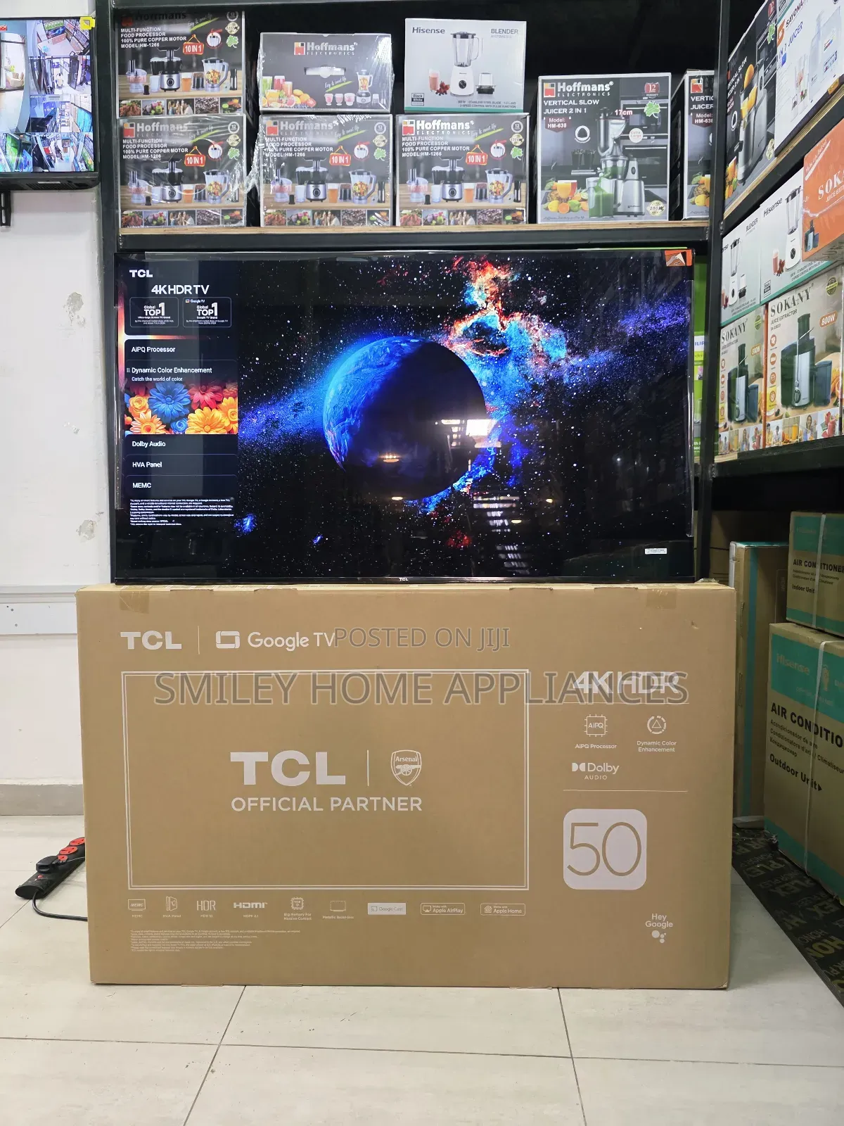 Discount Sales on Brand New TCL 50inches Good Android Tv