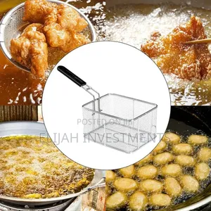 6 Litres Stainless Steel Deep Frying Basket