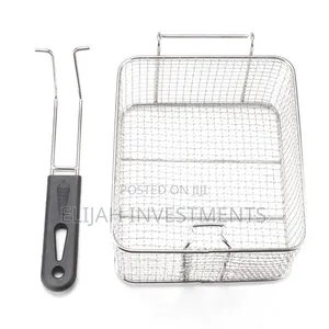 6 Litres Stainless Steel Deep Frying Basket